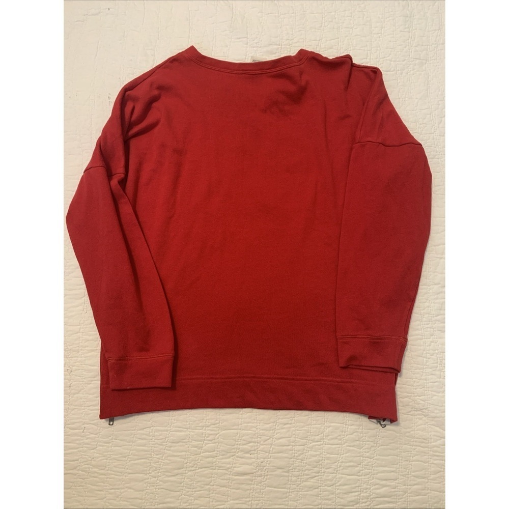 long sleeves pullover Pink Victoria Secret size large Red Women Cotton - Picture 4 of 4